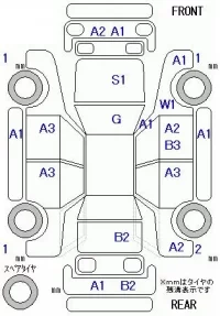Honda FREED лот № 26088 оценка 3.5  с аукциона в Японии 8