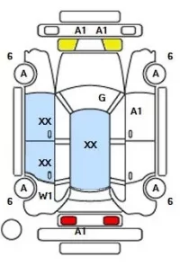 Rover RANGE ROVER лот № 34519 оценка R  с аукциона в Японии 11
