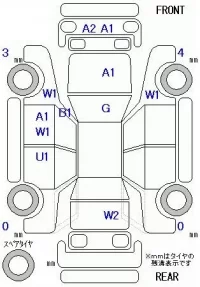 Honda STEP WAGON лот № 26130 оценка R  с аукциона в Японии 9