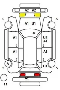 Audi A4 лот № 36018 оценка 4  с аукциона в Японии 11