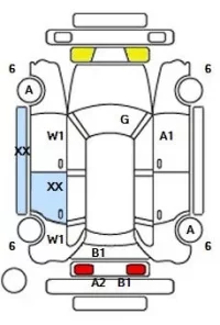 Audi A1 лот № 36022 оценка R  с аукциона в Японии 11