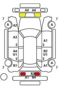 Honda VEZEL лот № 25073 оценка R  с аукциона в Японии 11