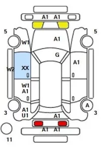 Volkswagen GOLF VARIANT лот № 36024 оценка R  с аукциона в Японии 11