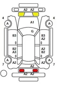 Honda VEZEL лот № 25128 оценка 3.5  с аукциона в Японии 11
