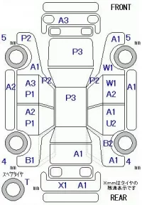 Daihatsu TERIOS KID лот № 28068 оценка 3  с аукциона в Японии 8