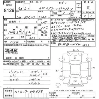Nissan SERENA лот № 8129 оценка R  с аукциона в Японии 10