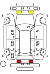 Honda VEZEL лот № 25181 оценка 3.5  с аукциона в Японии 11
