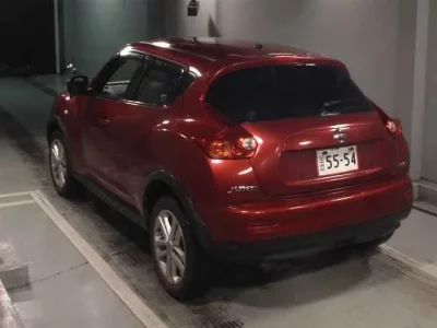 Nissan JUKE  с аукциона в Японии