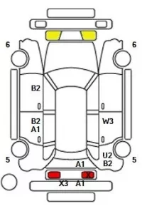 Honda VEZEL лот № 25226 оценка 3.5  с аукциона в Японии 11