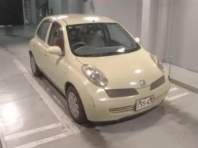 Nissan MARCH  с аукциона в Японии