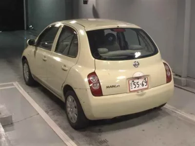 Nissan MARCH  с аукциона в Японии