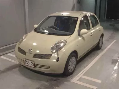 Nissan MARCH  с аукциона в Японии