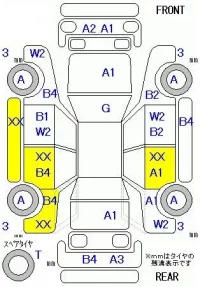 Honda INSPIRE лот № 19051 оценка R  с аукциона в Японии 5
