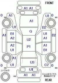 Honda FREED лот № 20239 оценка 3  с аукциона в Японии 11
