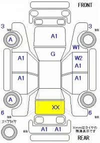 Honda ELYSION лот № 19082 оценка R  с аукциона в Японии 5