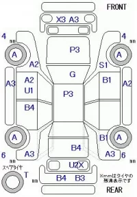 Honda STEP WAGON лот № 19090 оценка 3  с аукциона в Японии 5