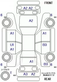 Honda FIT лот № 19100 оценка 3.5  с аукциона в Японии 5