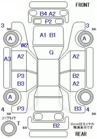 Honda ELYSION лот № 19124 оценка R  с аукциона в Японии 5