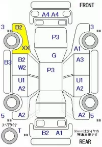 Honda MOBILIO лот № 19152 оценка 3  с аукциона в Японии 5