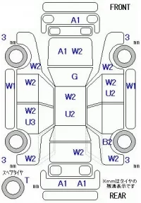 Honda STEP WAGON лот № 19180 оценка 3  с аукциона в Японии 5