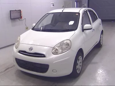 Nissan MARCH  с аукциона в Японии