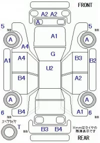 Honda ODYSSEY лот № 19221 оценка 3  с аукциона в Японии 5