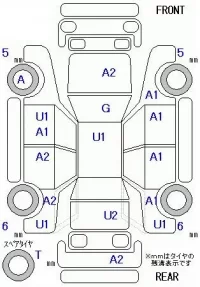 Ford ESCAPE лот № 19182 оценка 3.5  с аукциона в Японии 5