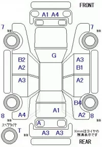 Ford ESCAPE лот № 19194 оценка 3.5  с аукциона в Японии 5