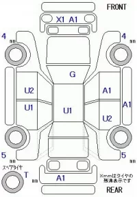 Honda LIFE DUNK лот № 19242 оценка 4  с аукциона в Японии 5