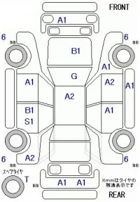 Honda ODYSSEY лот № 19244 оценка 4  с аукциона в Японии 5