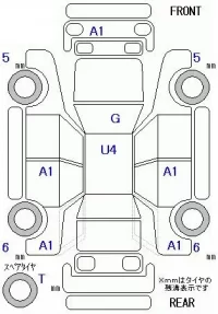 Honda CAPA лот № 29089 оценка 3.5  с аукциона в Японии 5