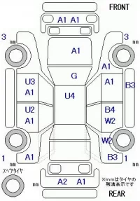 Honda LIFE лот № 29125 оценка 3  с аукциона в Японии 5