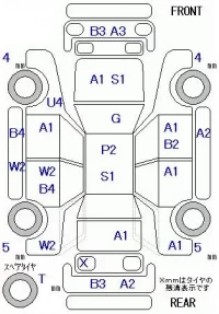 Daihatsu MIRA лот № 29174 оценка 3  с аукциона в Японии 5