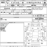 Nissan DAYZ ROOX лот № 4063 оценка RA  с аукциона в Японии 2