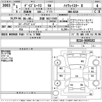 Nissan DAYZ ROOX лот № 3003 оценка 4  с аукциона в Японии 2