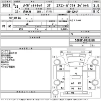 Daihatsu HIJET TRUCK лот № 3001 оценка 3.5  с аукциона в Японии 2