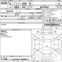 Peugeot 3008 лот № 50038 оценка 4  с аукциона в Японии 2