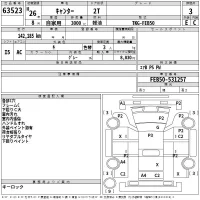 Mitsubishi CANTER лот № 63523 оценка 3  с аукциона в Японии 2