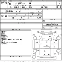 Toyota DYNA лот № 63528 оценка 3  с аукциона в Японии 2