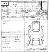 Honda ZEST лот № 5018 оценка 3  с аукциона в Японии 7