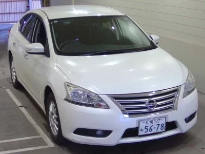 Nissan SYLPHY  с аукциона в Японии