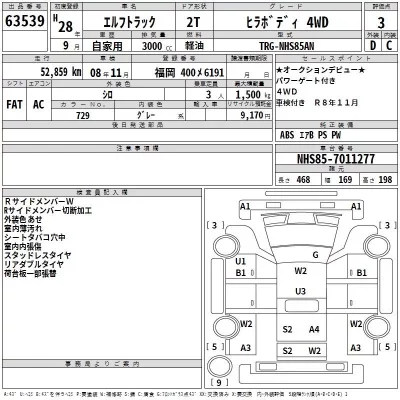 Isuzu ELF  с аукциона в Японии