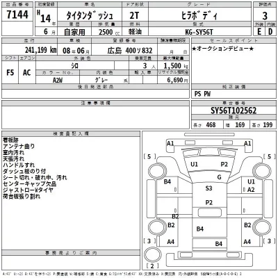Mazda TITAN  с аукциона в Японии