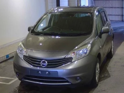 Nissan NOTE  с аукциона в Японии