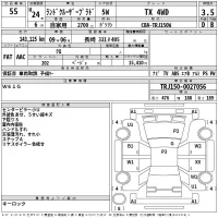 Toyota LAND CRUISER PRADO лот № 55 оценка 3.5  с аукциона в Японии 2