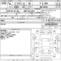 Toyota PIXIS JOY лот № 3320 оценка 3.5  с аукциона в Японии 2