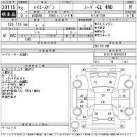 Toyota HIACE VAN лот № 30115 оценка R  с аукциона в Японии 11