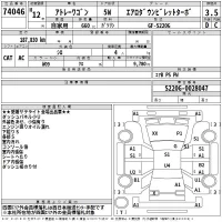 Daihatsu Atrai Wagon лот № 74046 оценка 3.5  с аукциона в Японии 2