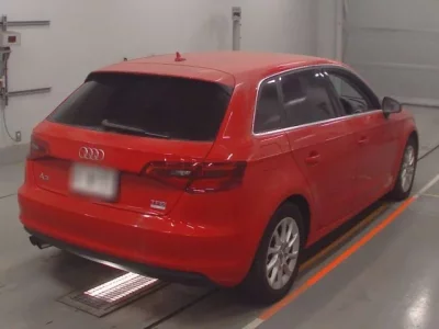 Audi A3  с аукциона в Японии