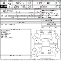 Suzuki ALTO LAPIN лот № 91 оценка 3.5  с аукциона в Японии 11